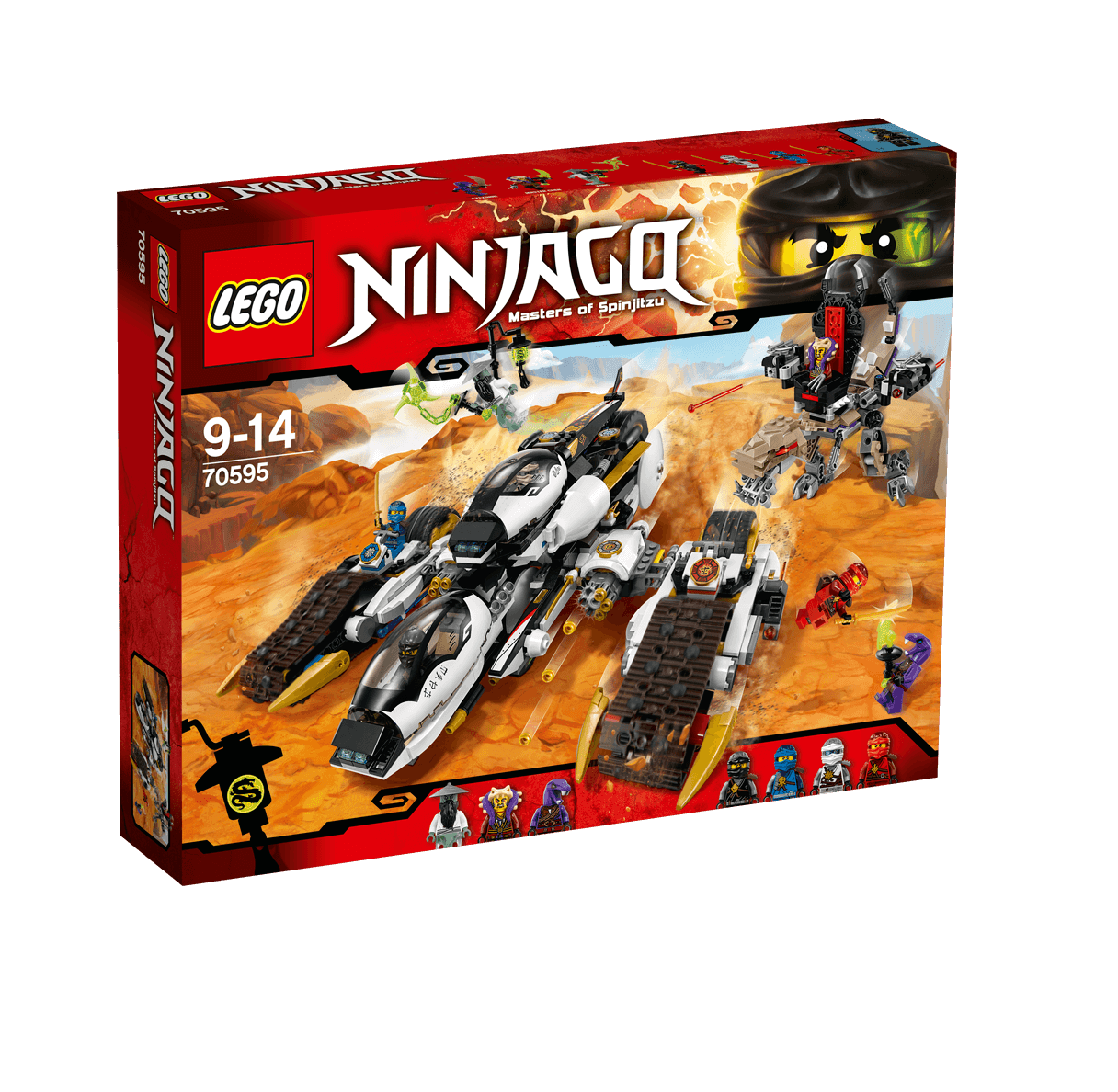 Lego Ninjago. Внедорожник с суперсистемой маскировки  